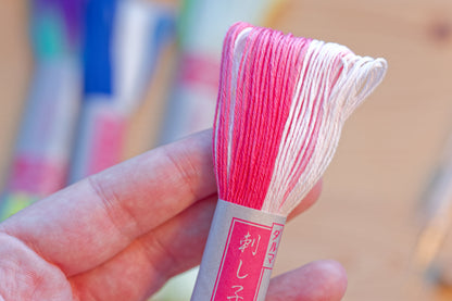 Six-Ply Sashiko Thread, #51 Falling Petals