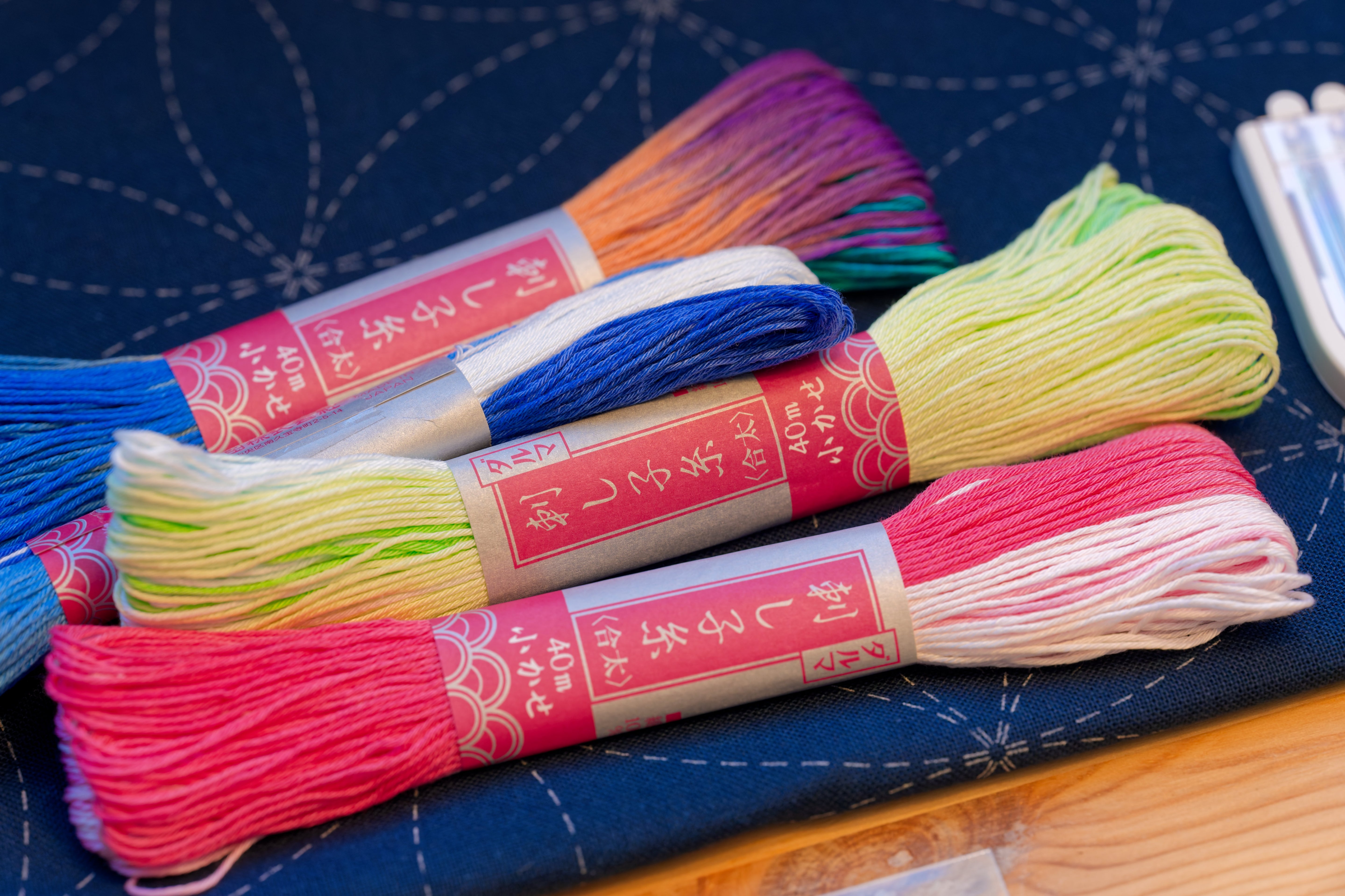 Six-Ply Sashiko Thread, #51 Falling Petals