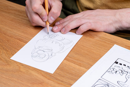 Deleter Comic Paper, Postcard Size