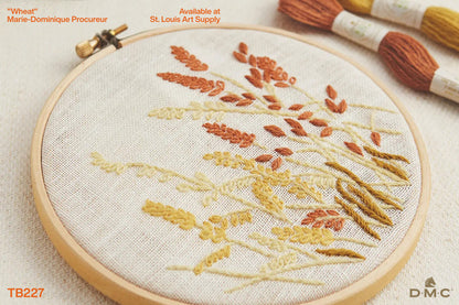 Eco Vita Wool Embroidery Kit, "Wheat"