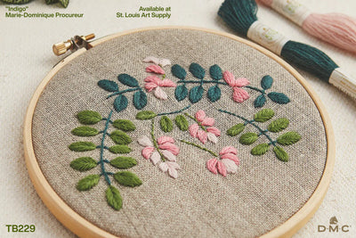 Eco Vita Wool Embroidery Kit, "Indigo"