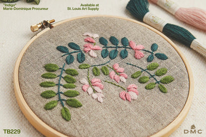 Eco Vita Wool Embroidery Kit, "Indigo"