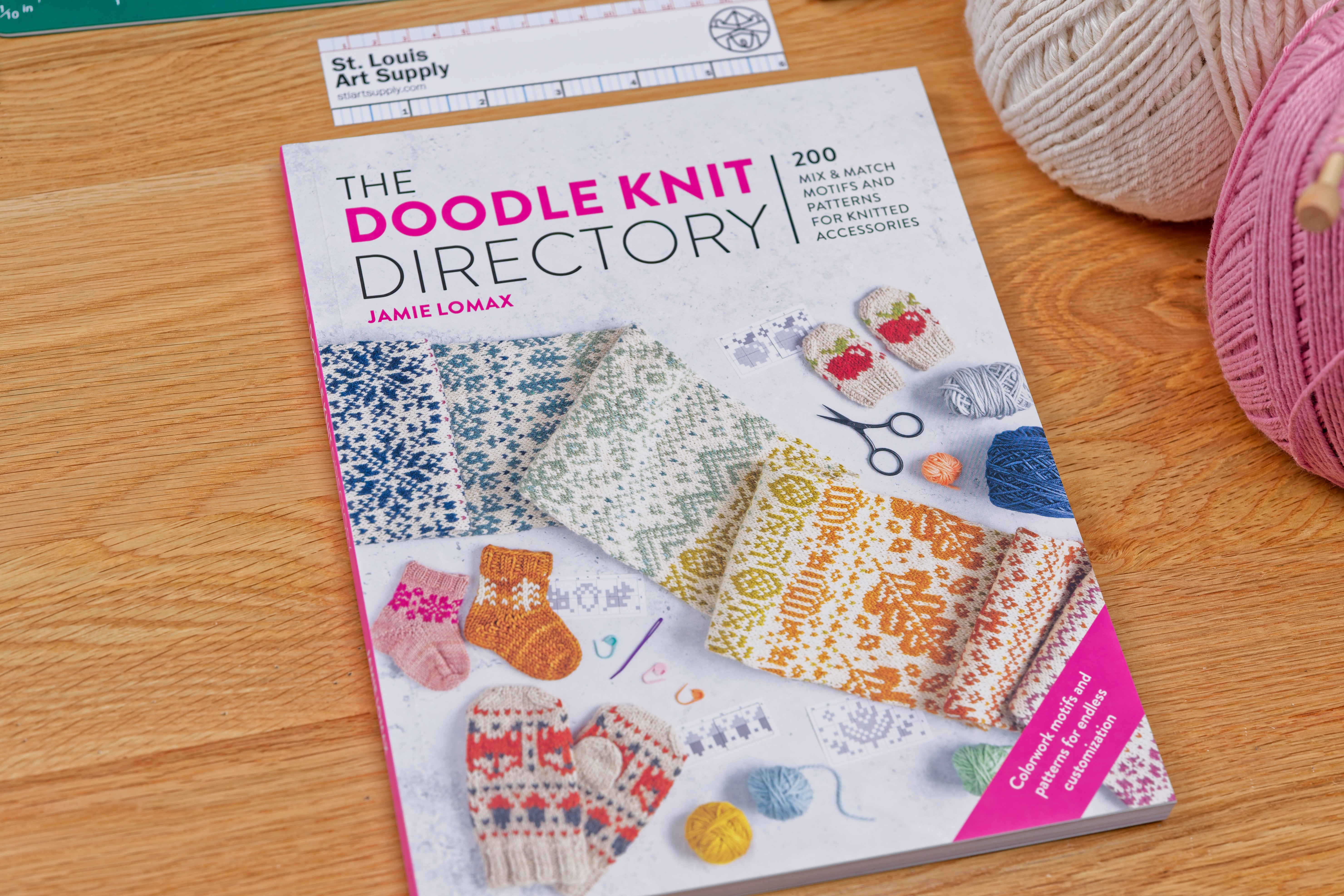 洋書 DRAWN FROM THE SOURCE The Doodle Knit Directory – St. Louis Art Supply