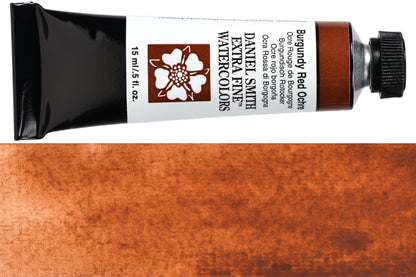Daniel Smith Extra Fine Watercolor, 15 mL, Burgundy Red Ochre