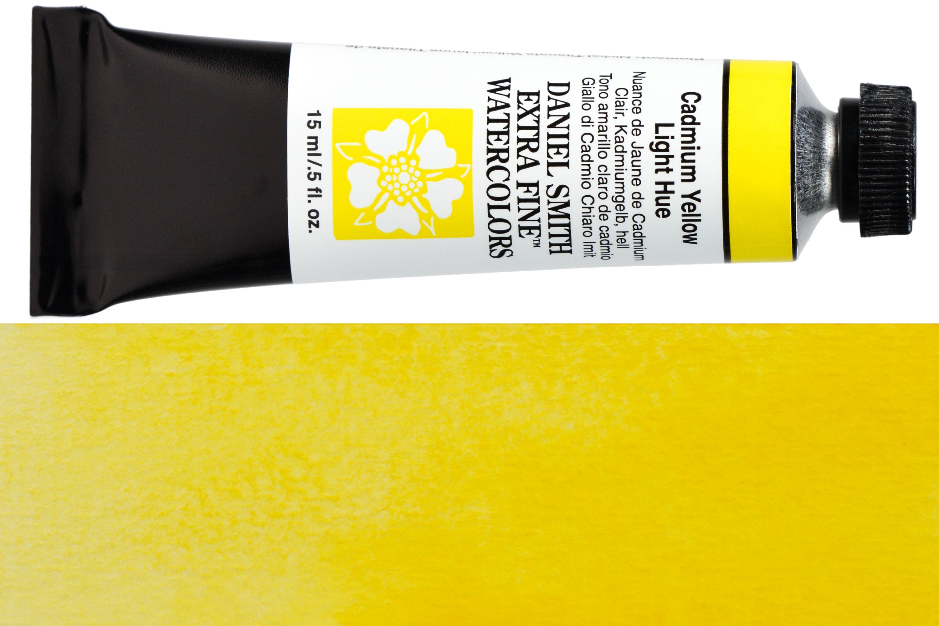 Daniel Smith Extra Fine Watercolor, 15 mL, Cadmium Yellow Light Hue