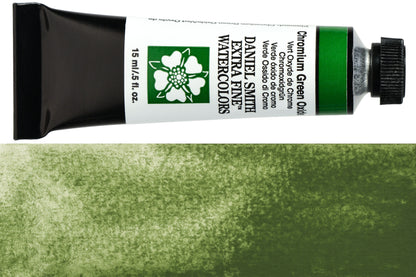 Daniel Smith Extra Fine Watercolor, 15 mL, Chromium Green Oxide