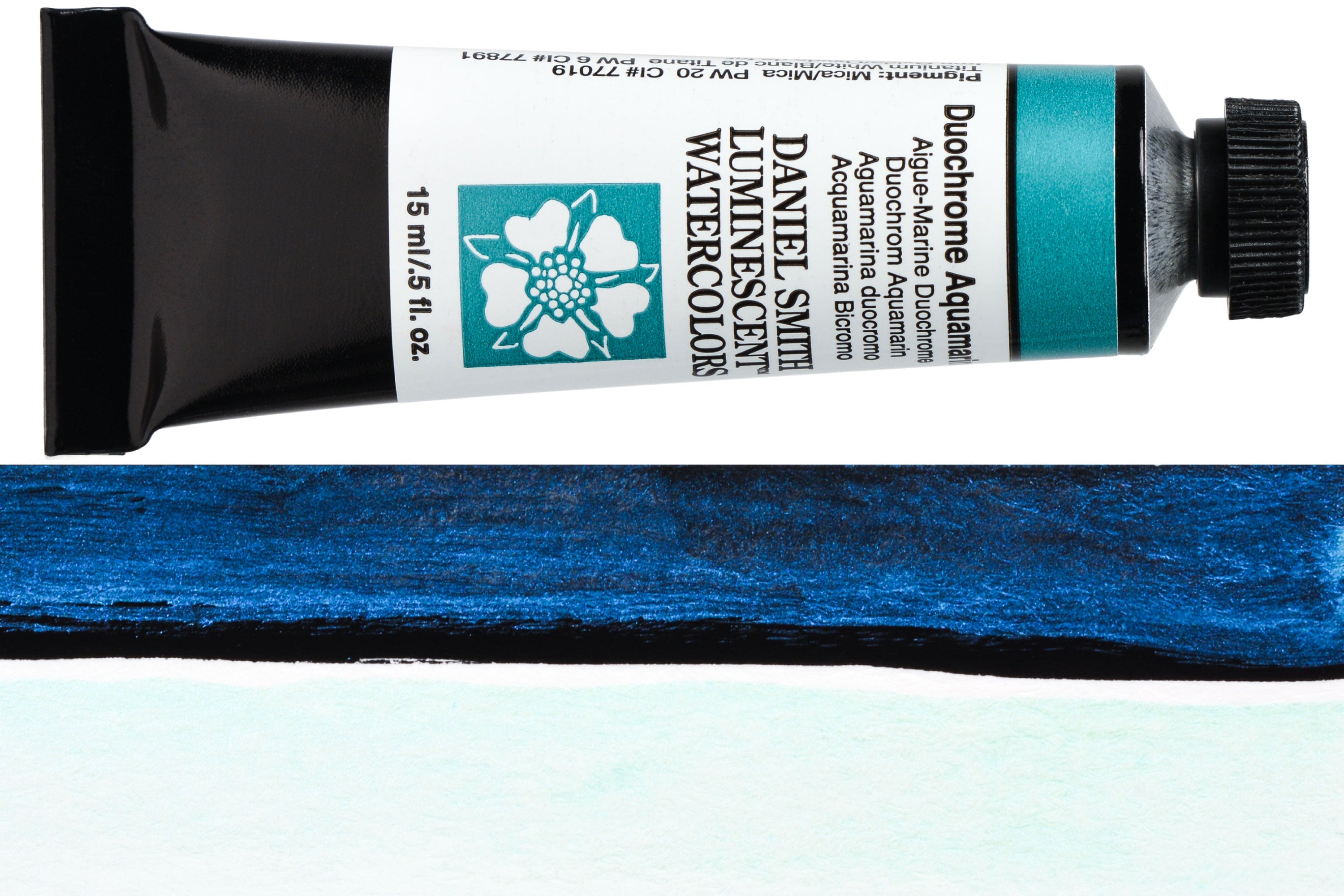 Daniel Smith Extra Fine Watercolor, 15 mL, Duochrome Aquamarine