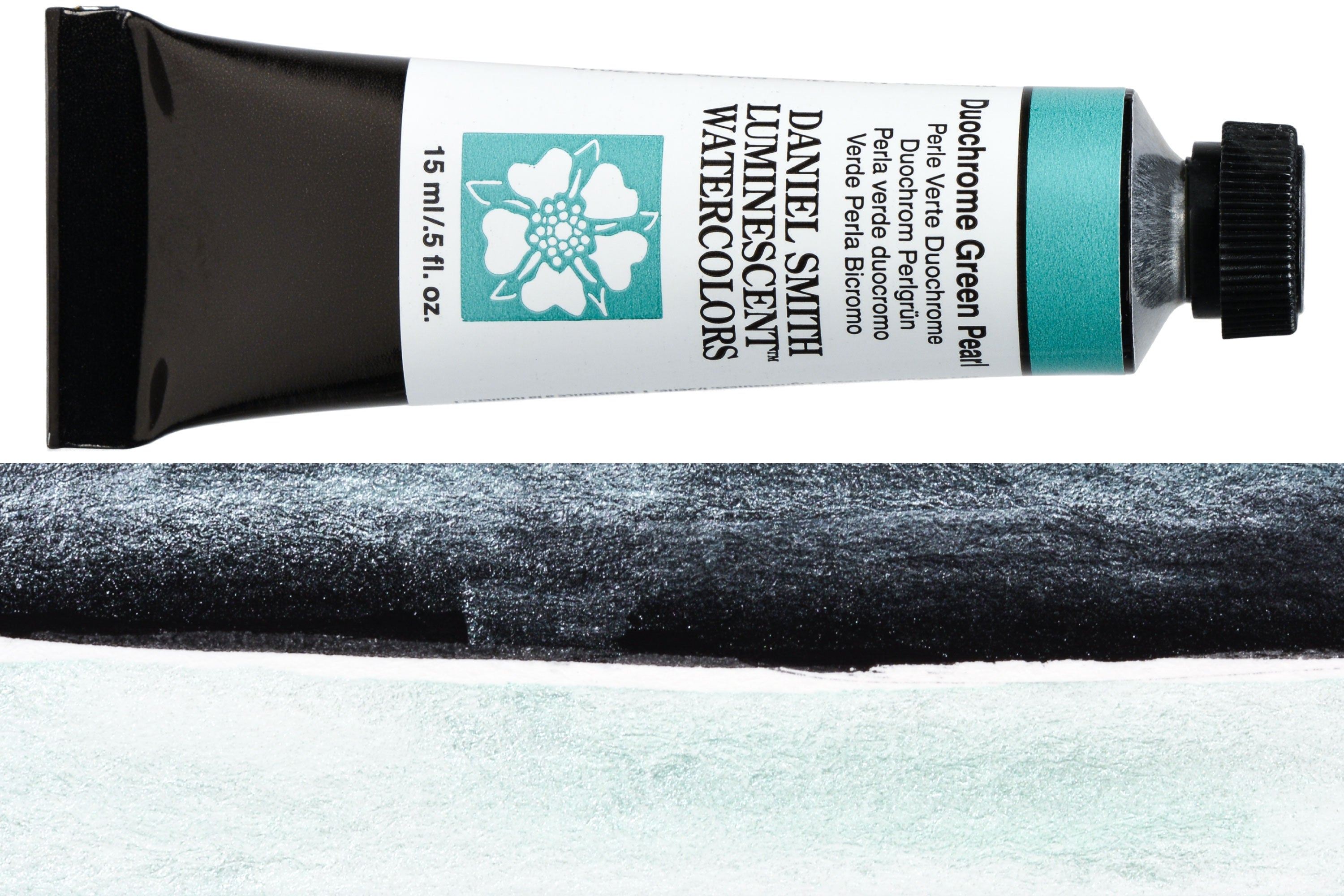 Daniel Smith Extra Fine Watercolor, 15 mL, Duochrome Green Pearl