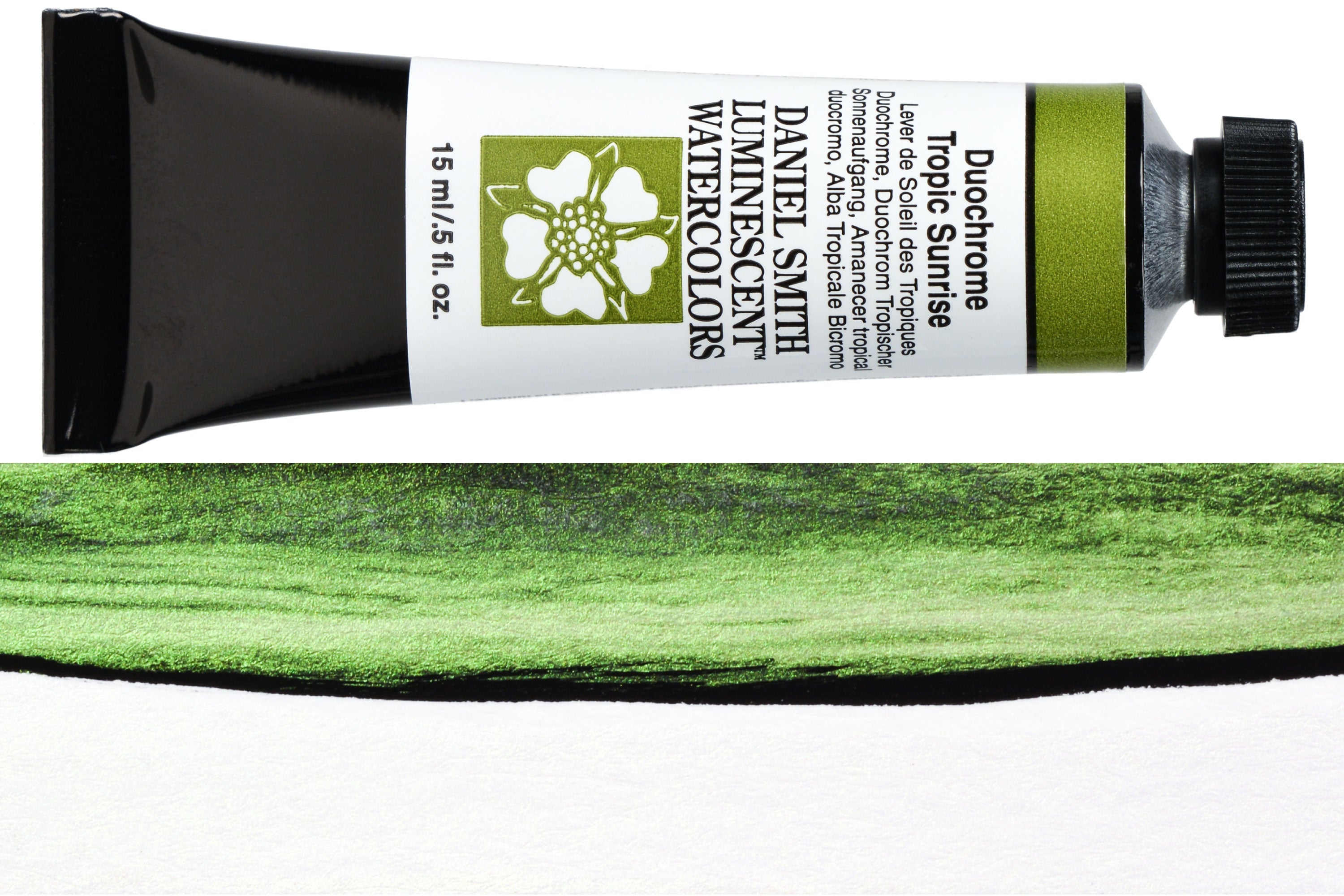 Daniel Smith Extra Fine Watercolor, 15 mL, Duochrome Tropic Sunrise