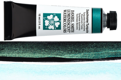 Daniel Smith Extra Fine Watercolor, 15 mL, Duochrome Turquoise