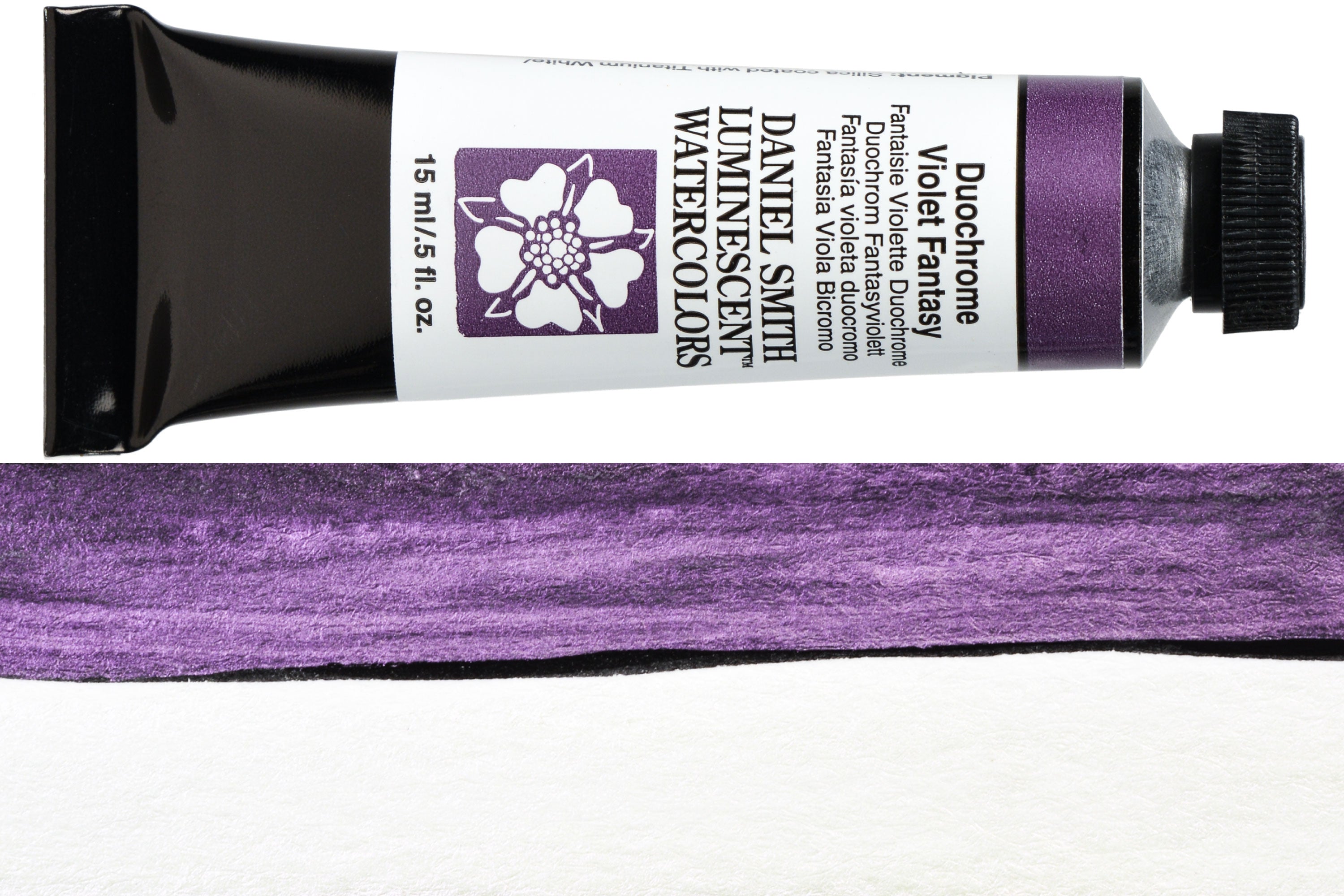 Daniel Smith Extra Fine Watercolor, 15 mL, Duochrome Violet Fantasy