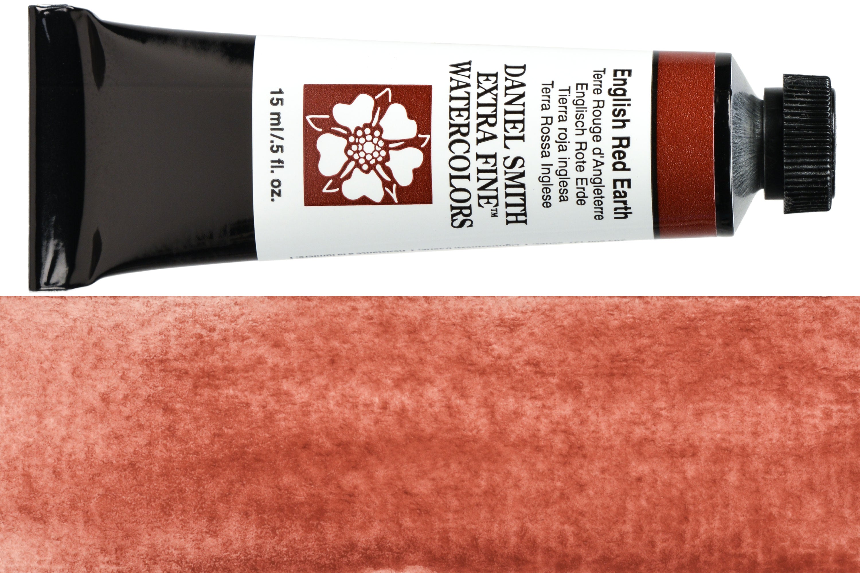 Daniel Smith Extra Fine Watercolor, 15 mL, English Red Earth – St
