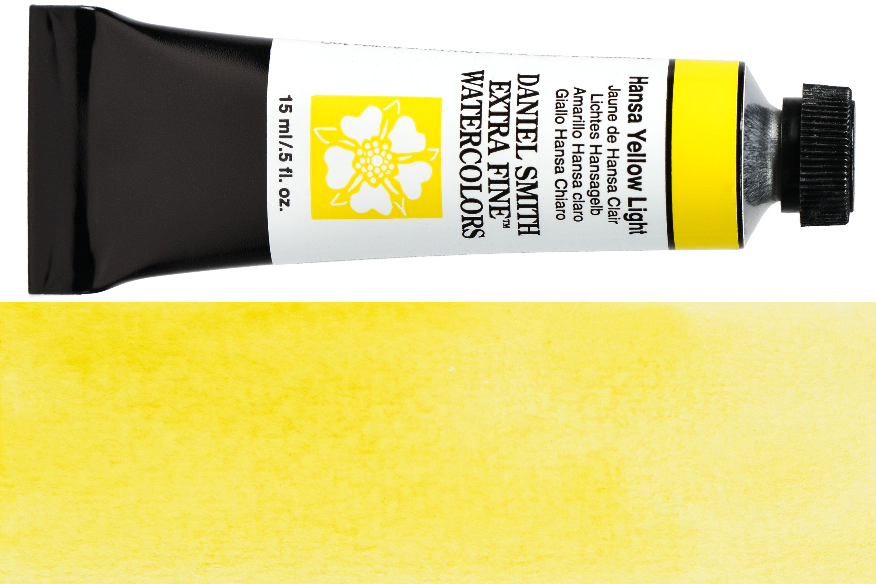 Daniel Smith Extra Fine Watercolor, 15 mL, Hansa Yellow Light