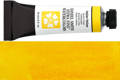 Daniel Smith Extra Fine Watercolor, 15 mL, Indian Yellow
