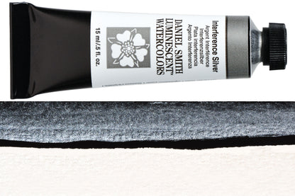 Daniel Smith Extra Fine Watercolor, 15 mL, Interference Silver