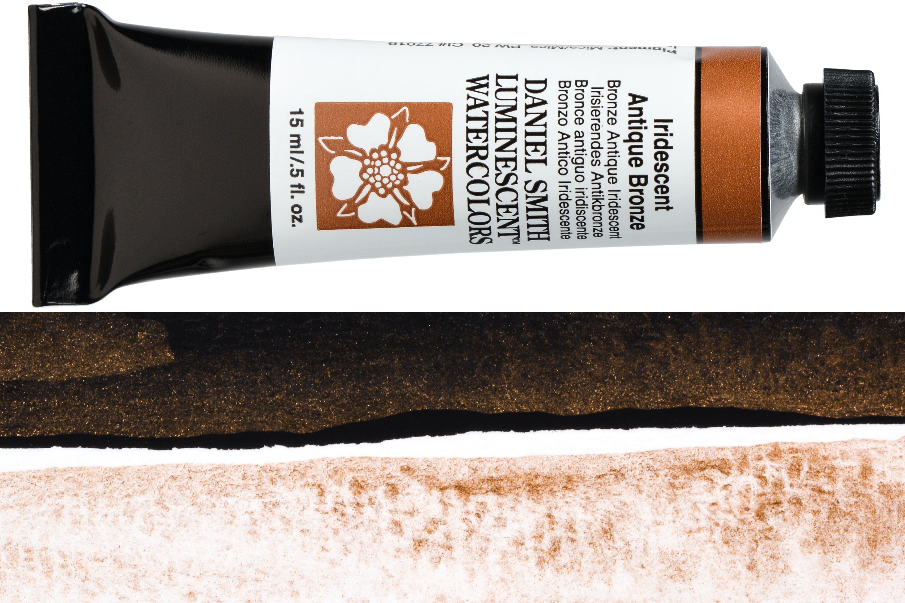 Daniel Smith Extra Fine Watercolor, 15 mL, Iridescent Antique Bronze