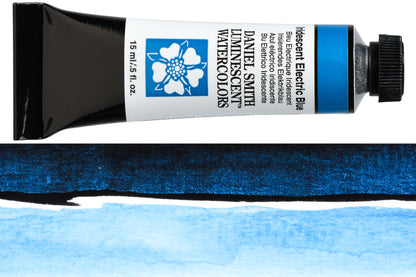 Daniel Smith Extra Fine Watercolor, 15 mL, Iridescent Electric Blue