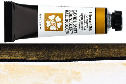 Daniel Smith Extra Fine Watercolor, 15 mL, Iridescent Gold