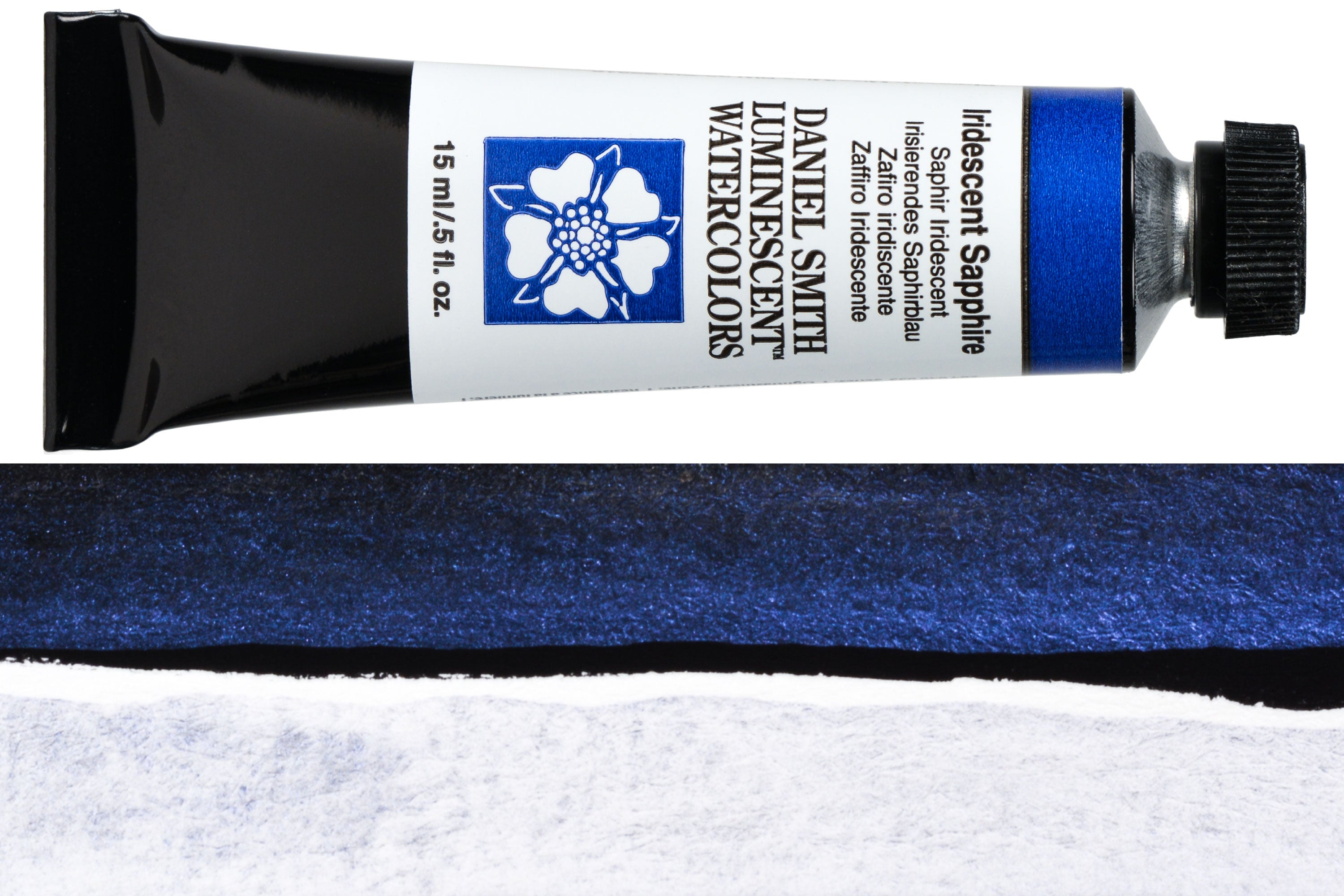 Daniel Smith Extra Fine Watercolor, 15 mL, Iridescent Sapphire
