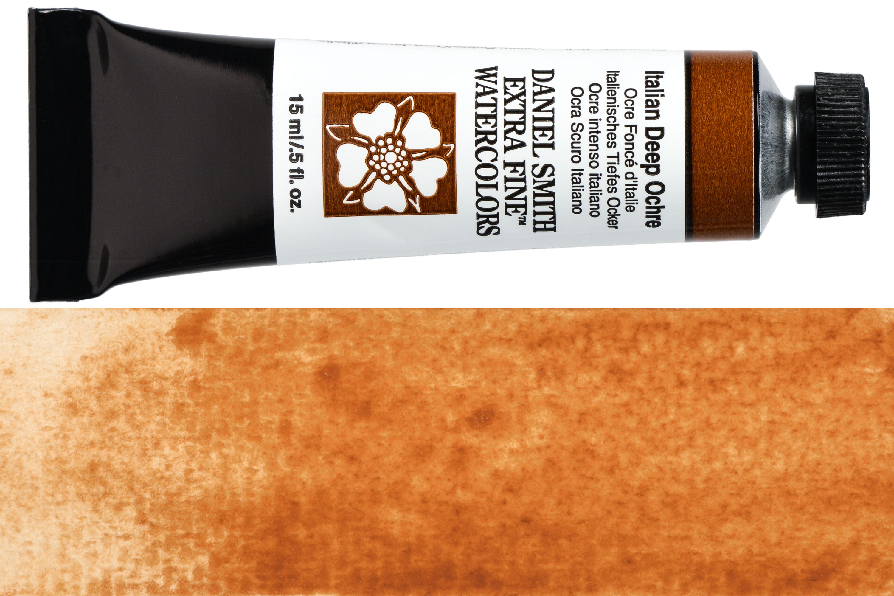 Daniel Smith Extra Fine Watercolor, 15 mL, Italian Deep Ochre