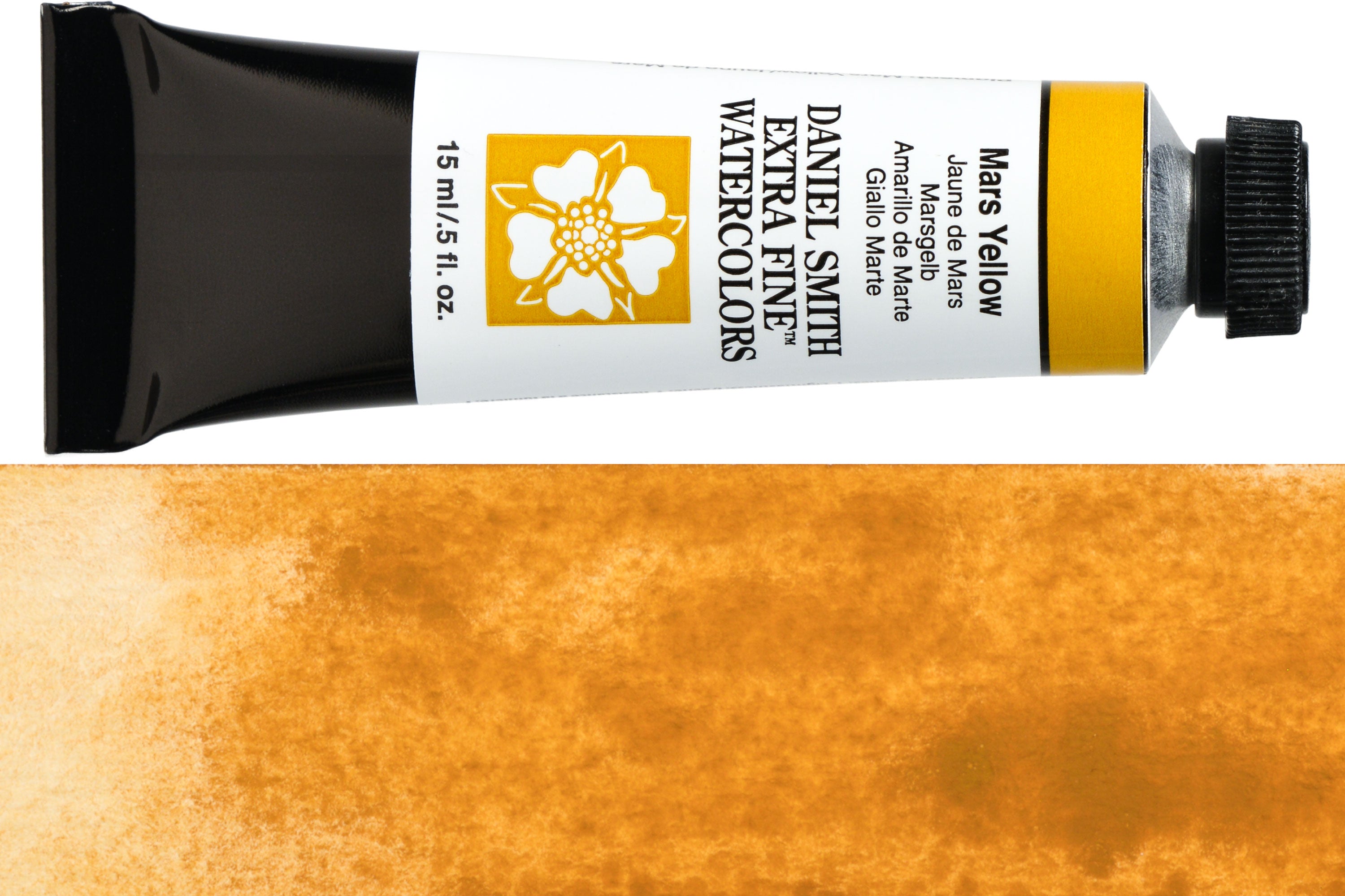 Daniel Smith Extra Fine Watercolor, 15 mL, Mars Yellow