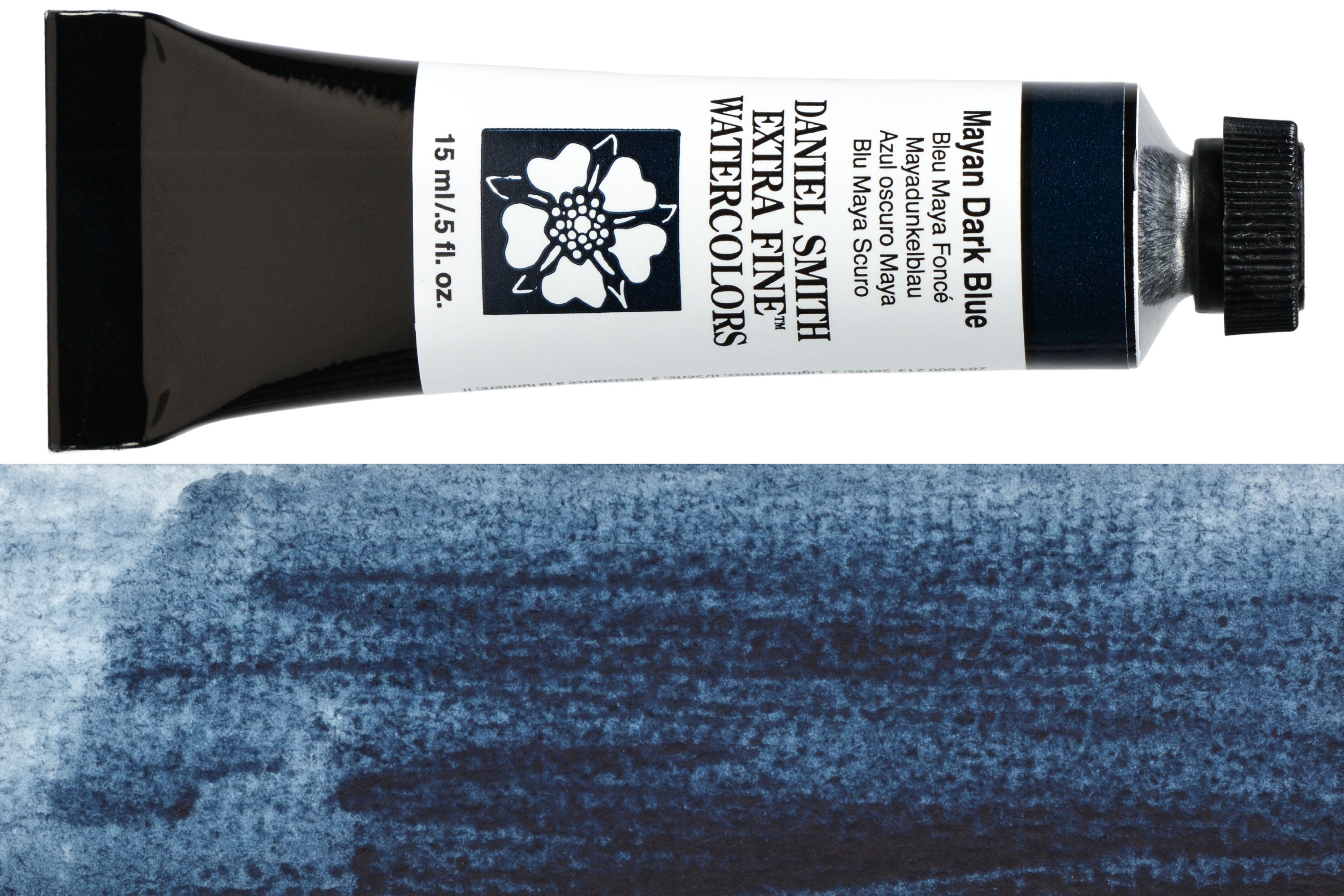 Daniel Smith Extra Fine Watercolor, 15 mL, Mayan Dark Blue