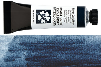 Daniel Smith Extra Fine Watercolor, 15 mL, Mayan Dark Blue