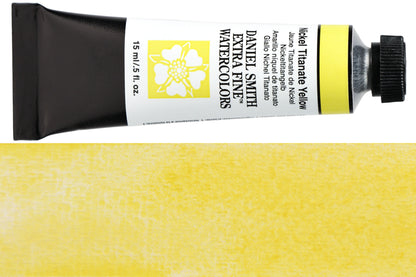 Daniel Smith Extra Fine Watercolor, 15 mL, Nickel Titanate Yellow