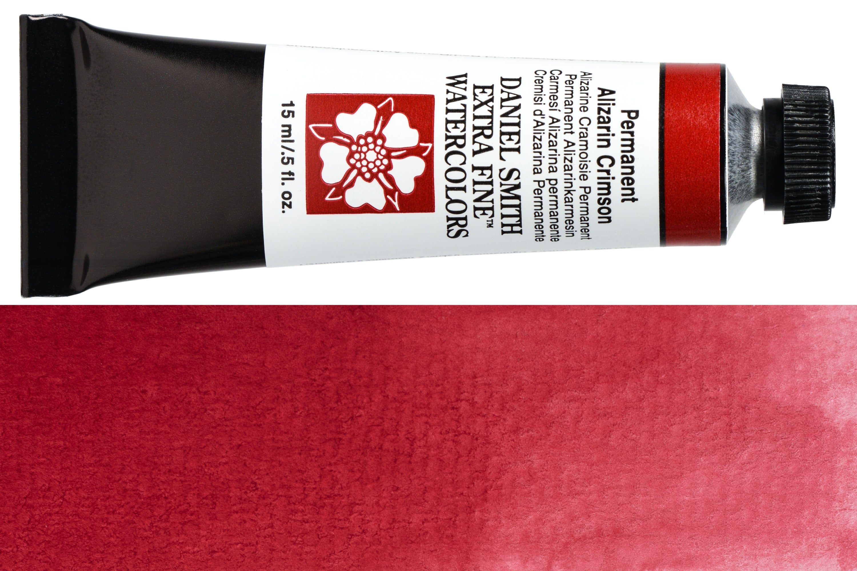 Daniel Smith Extra Fine Watercolor, 15 mL, Permanent Alizarin Crimson