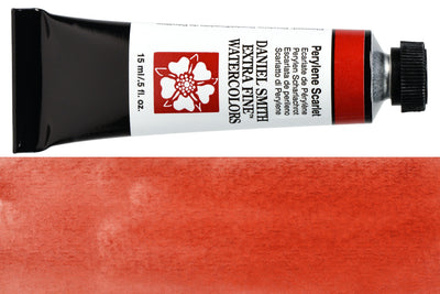 Daniel Smith Extra Fine Watercolor, 15 mL, Perylene Scarlet