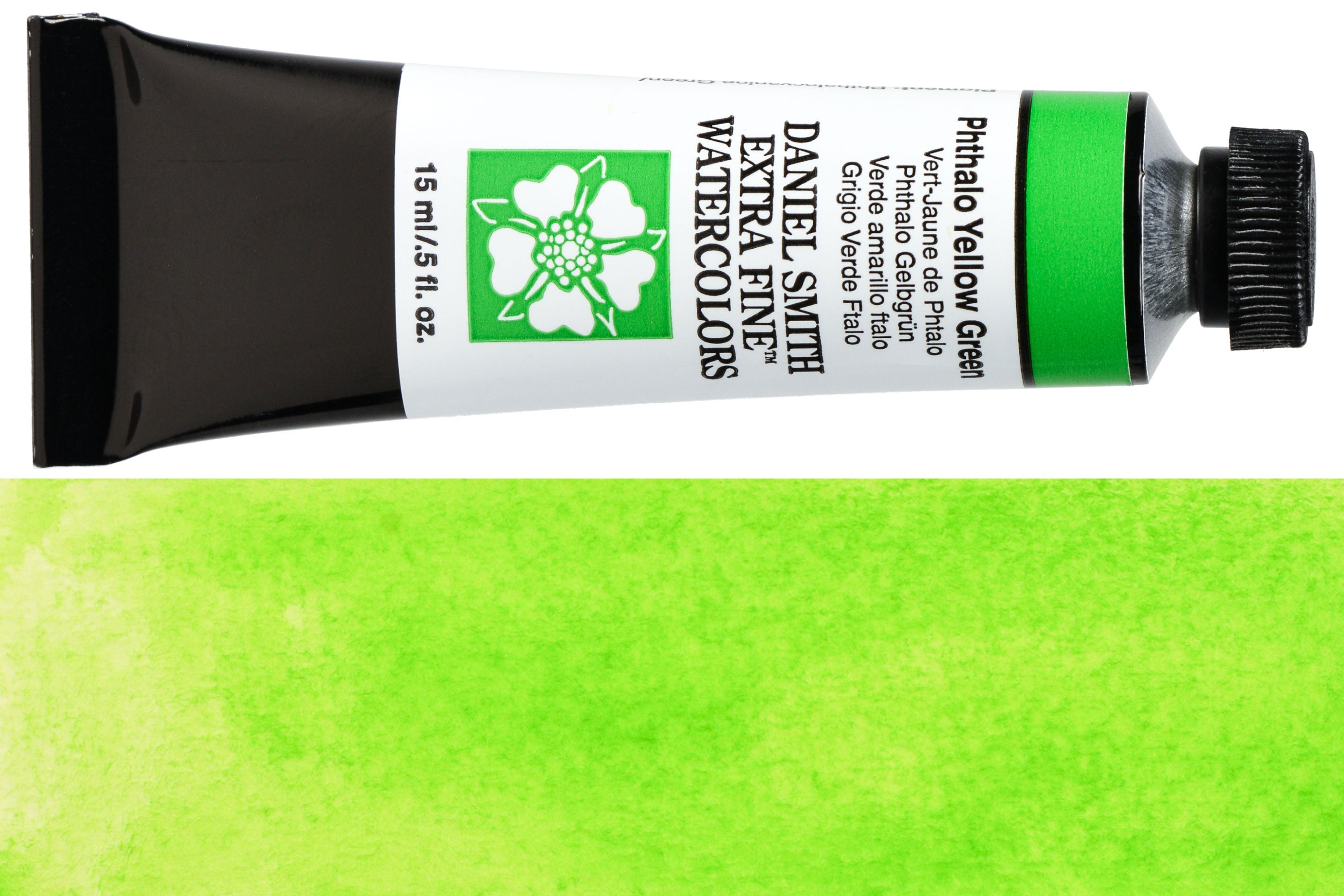 Daniel Smith Extra Fine Watercolor, 15 mL, Phthalo Yellow Green