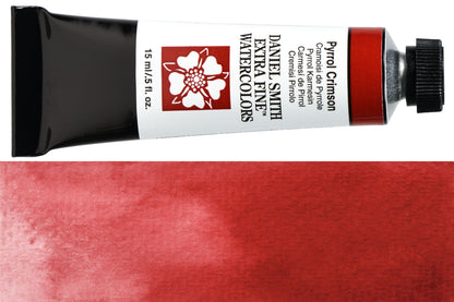 Daniel Smith Extra Fine Watercolor, 15 mL, Pyrrol Crimson