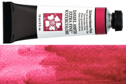 Daniel Smith Extra Fine Watercolor, 15 mL, Quinacridone Pink