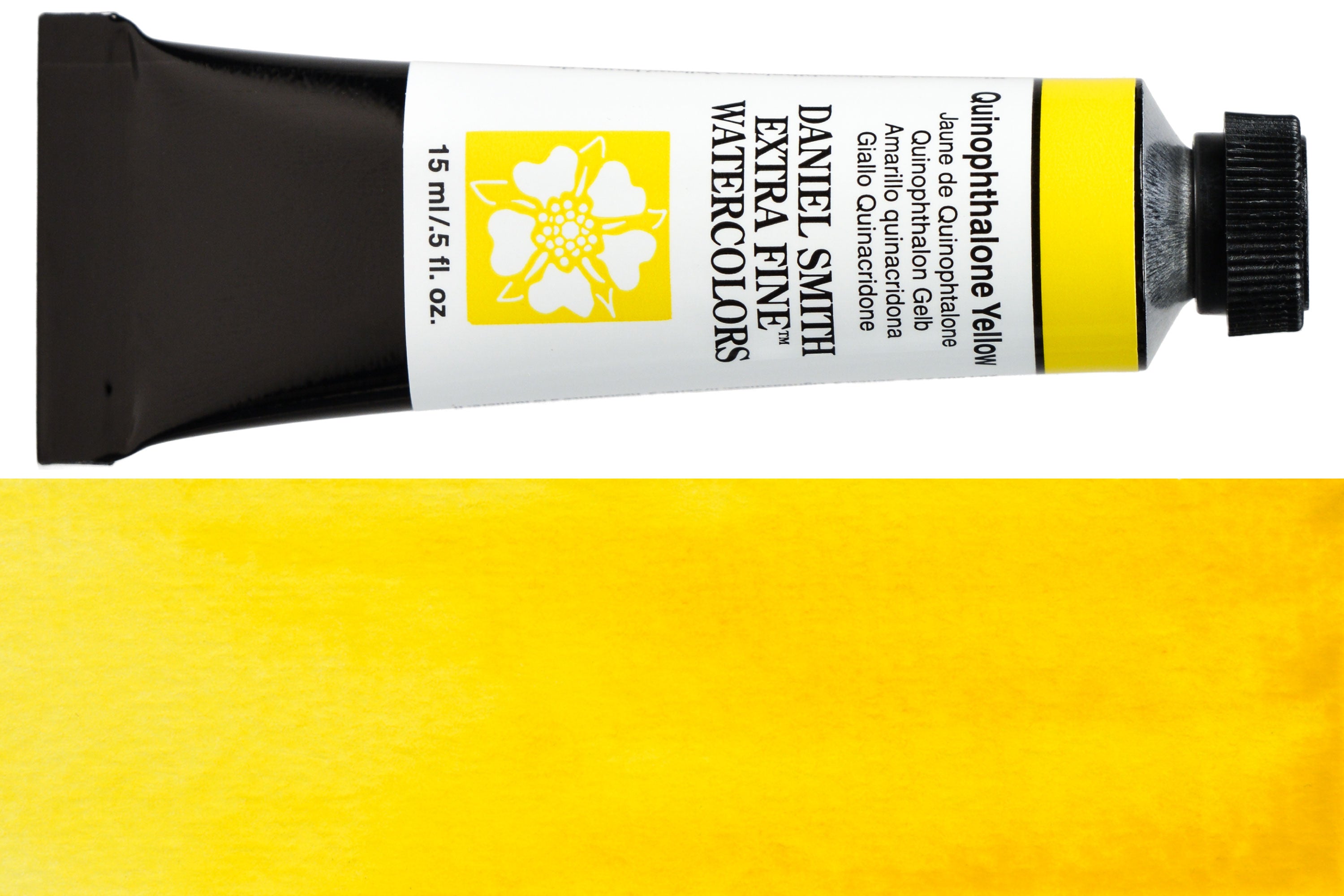 Daniel Smith Extra Fine Watercolor, 15 mL, Quinophthalone Yellow