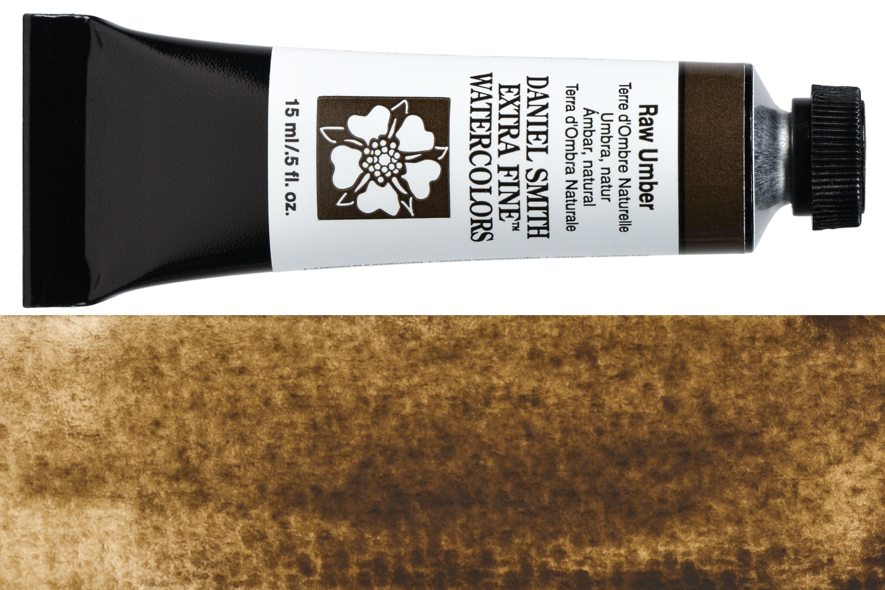 Daniel Smith Extra Fine Watercolor, 15 mL, Raw Umber