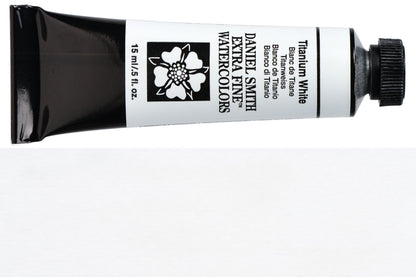 Daniel Smith Extra Fine Watercolor, 15 mL, Titanium White