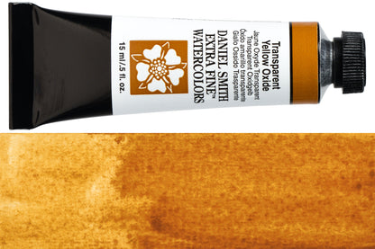 Daniel Smith Extra Fine Watercolor, 15 mL, Transparent Yellow Oxide