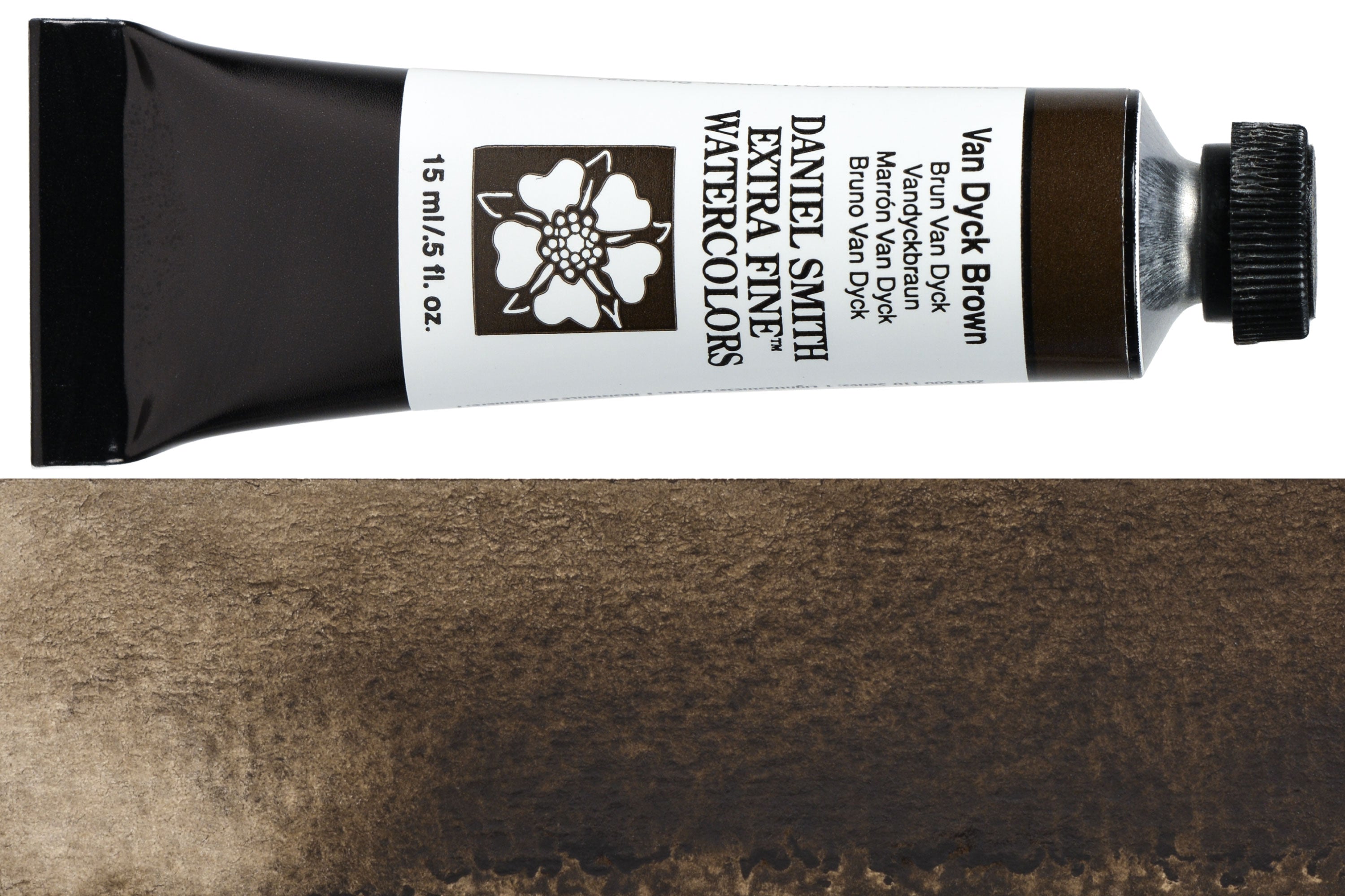 Daniel Smith Extra Fine Watercolor, 15 mL, Van Dyck Brown