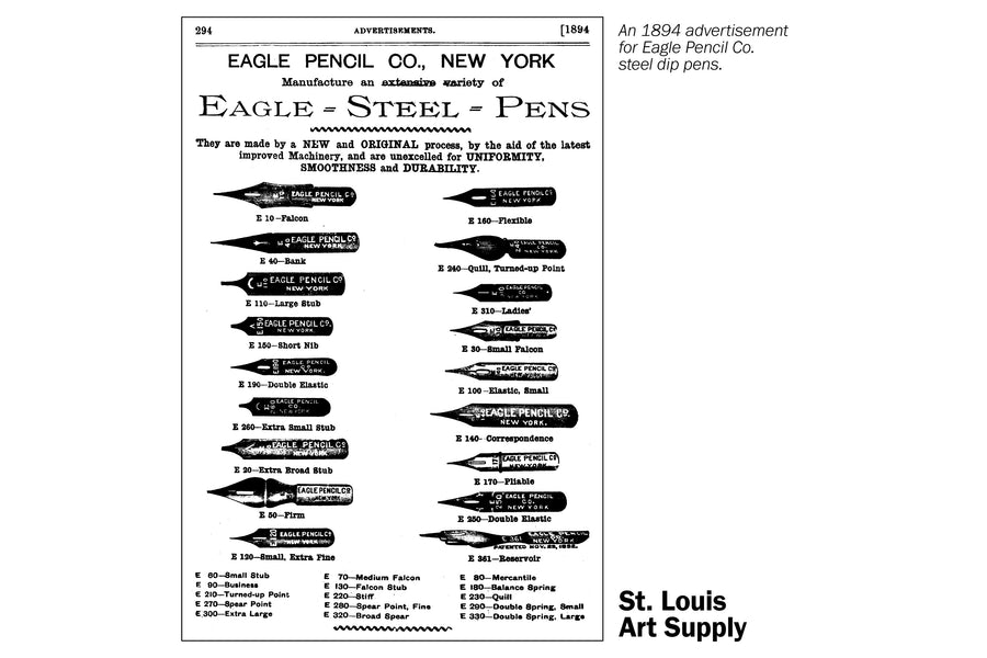 Eagle Bank Pen Nib E40 (Vintage)