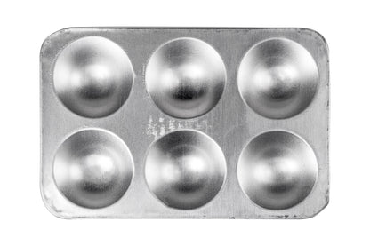 6-Well Aluminum Mixing Tray