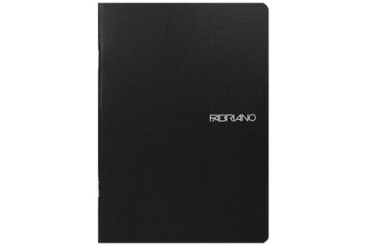 Ecoqua Original Staple-Bound Notebook, A5, Black