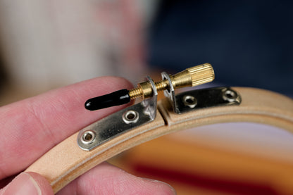 Wood/Brass Embroidery Hoop