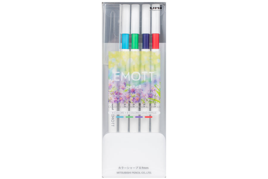 Emott Mechanical Colored Pencils, Botanical Colors Set