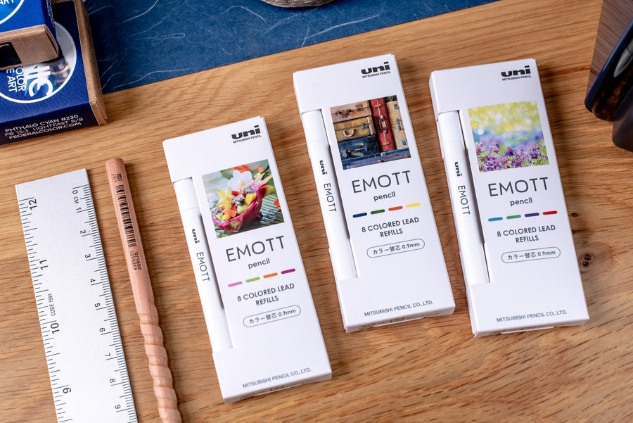 Emott Colored Pencil Leads, 0.9 mm, Tropical Colors