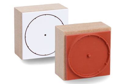 Blank Clock Stamp, 1"