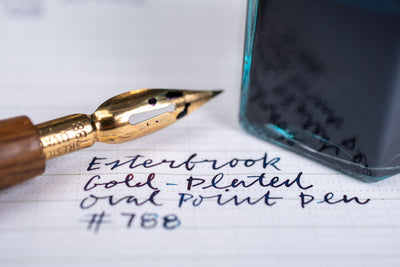 Esterbrook Oval Point #788-GP Gold Plated Nib (Vintage)