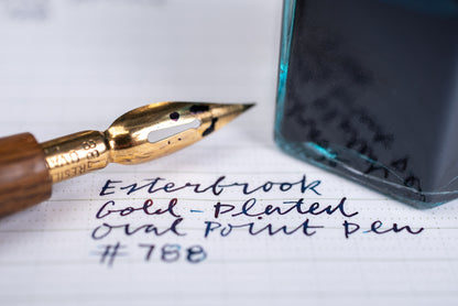 Esterbrook Oval Point #788-GP Gold Plated Nib (Vintage)