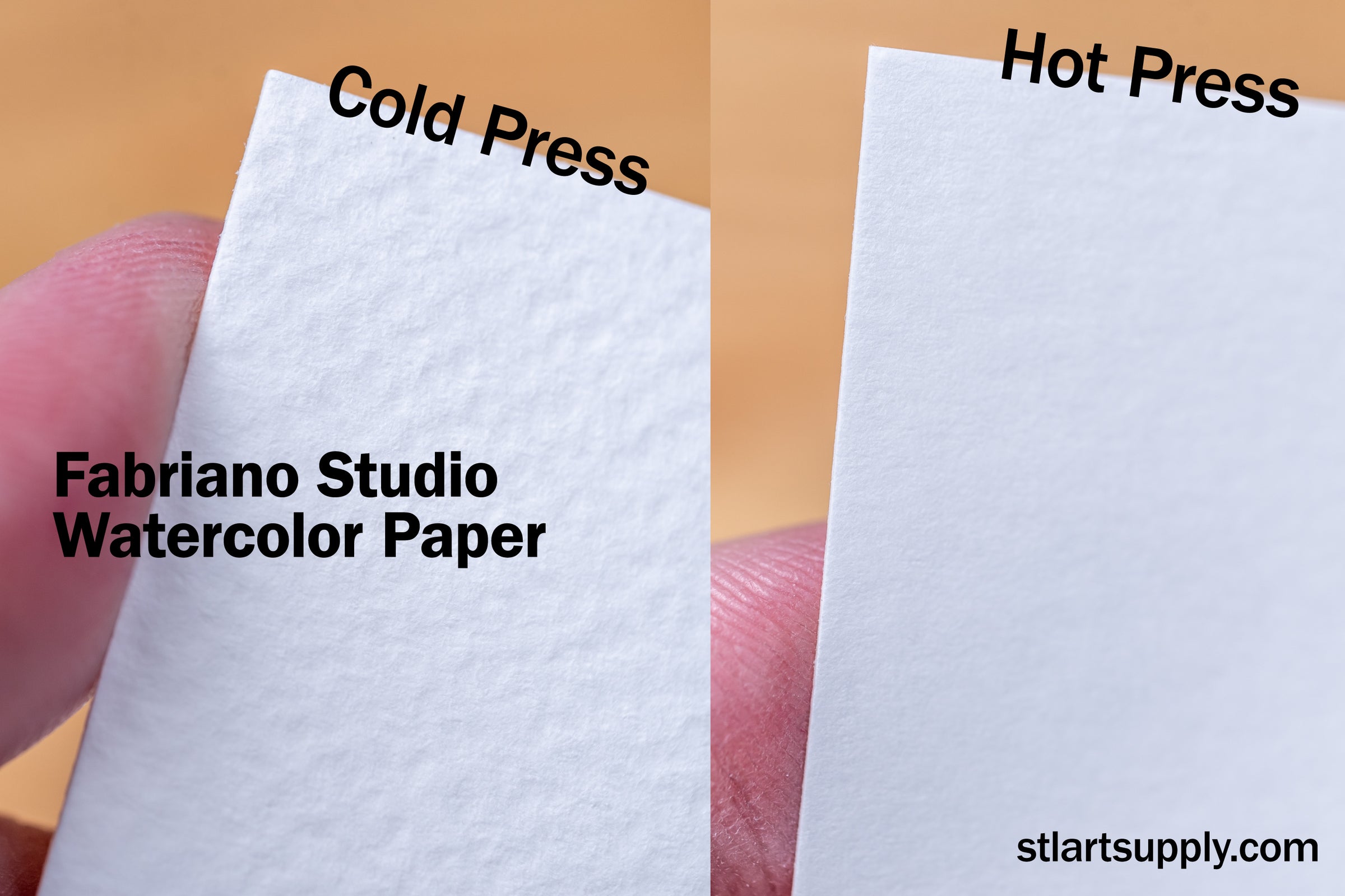 Fabriano Studio Cold Press Watercolor Pad, 11 x 14, White