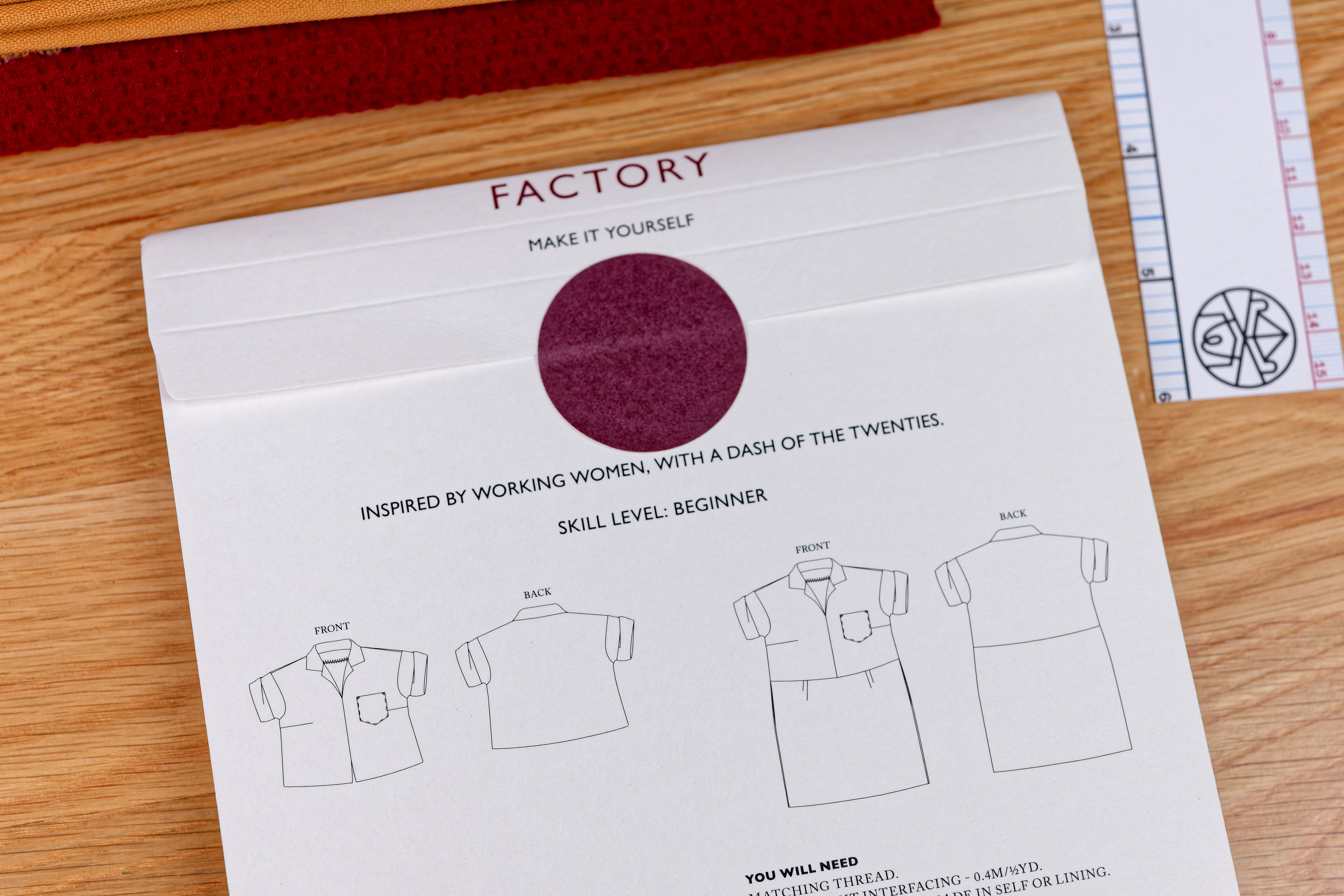 The Factory Dress Sewing Pattern