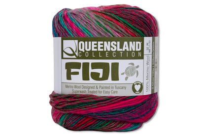 Fiji Hand-Painted Superwash Wool, #1002 Bald Head Island